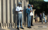 State agents using phones