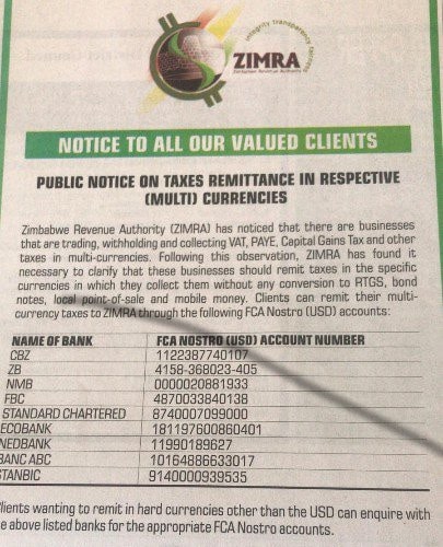 zimra-s-recent-public-notice-pours-water-on-the-government-claim-that