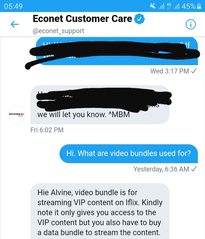 Econet Users Wondering What The New Video Bundle Is Used For Heres