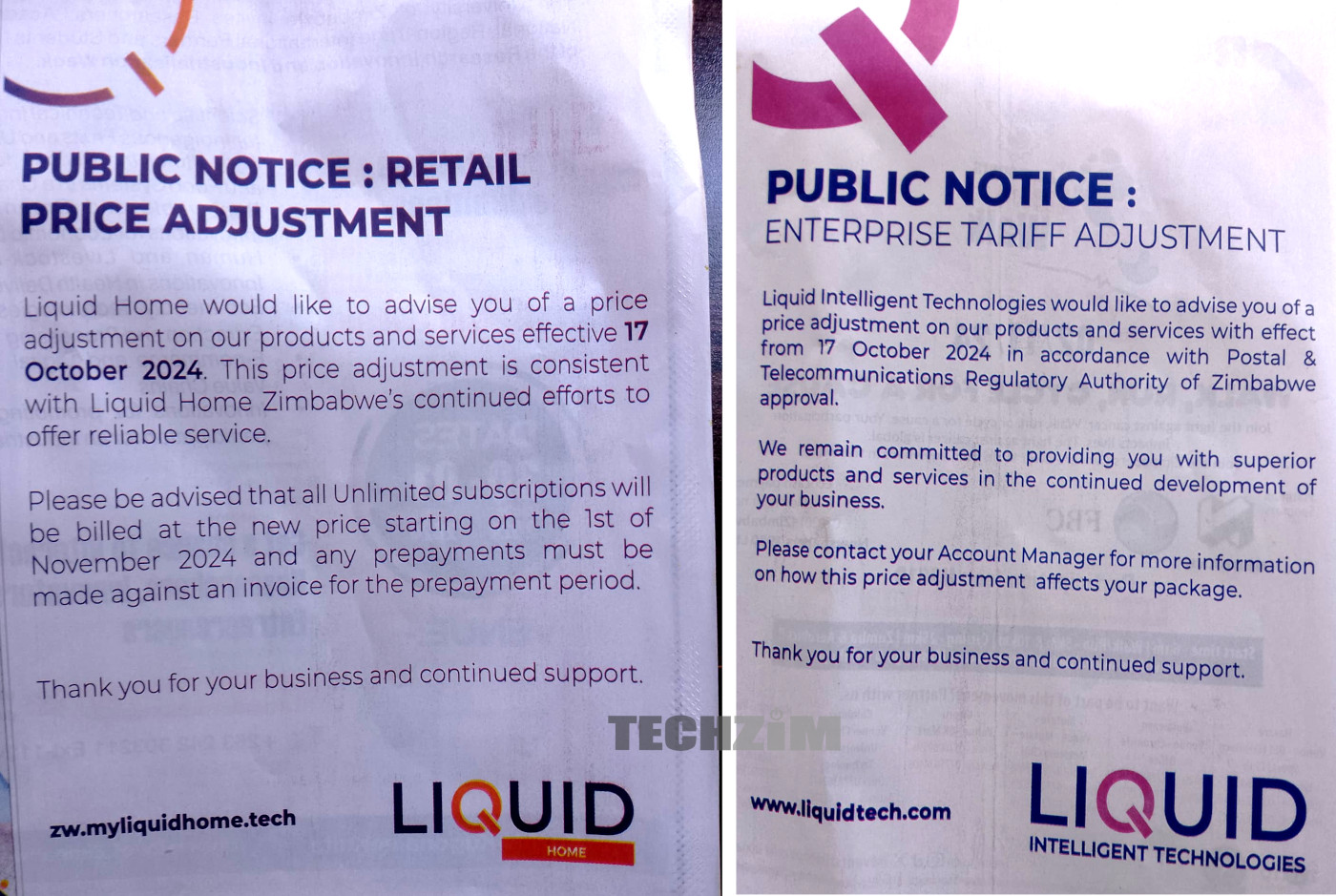 Liquid “adjusts” Internet prices… or, Zimbabwe’s Internet Pricing Puzzle